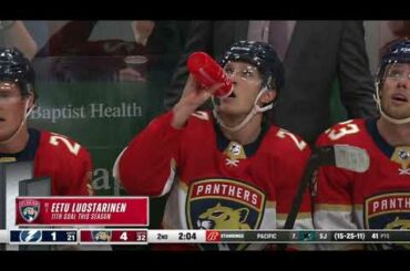 Eetu Luostarinen 1+0 vs Tampa