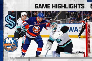 Kraken @ Islanders 2/7 | NHL Highlights 2023