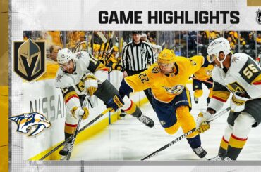 Golden Knights @ Predators 2/7 | NHL Highlights 2023