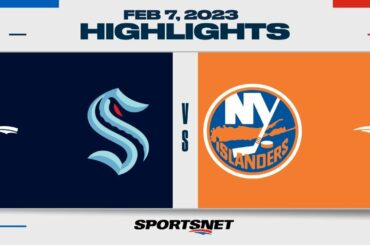 NHL Highlights | Kraken vs. Islanders - February 7, 2023