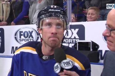 Jaden Schwartz: Blues "did a better job of not getting frustrated" against Wild