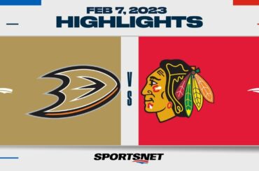NHL Highlights | Ducks vs. Blackhawks - February 7, 2023