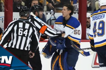 Why Ken Hitchcock Loves The Competitiveness Of Jordan Binnington | Kyper and Bourne