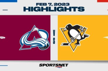 NHL Highlights | Avalanche vs. Penguins (OT) - February 7, 2023