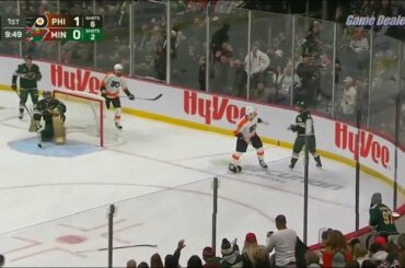 Wade Allison vs Mason Shaw FIGHT, Flyers @ Wild Jan 26 2023