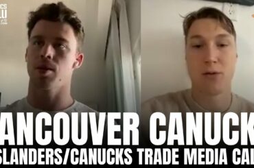 Anthony Beauvillier & Aatu Raty React to Being Traded to Vancouver Canucks in Bo Horvat Trade