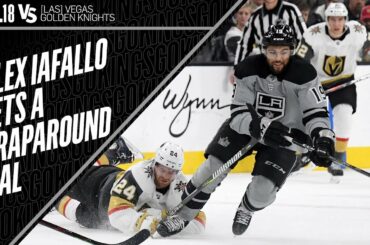 Alex Iafallo Beats Marc-Andre Fleury
