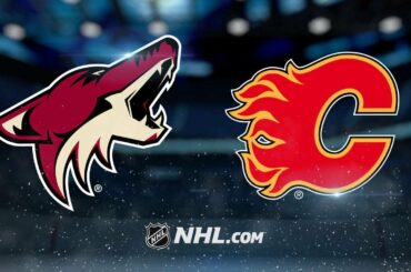 Smith, Jankowski lead Flames past Coyotes, 3-0