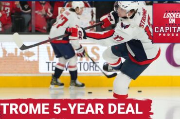 The Washington Capitals re-sign Dylan Strome to a 5-year deal. How Does this help the Caps?