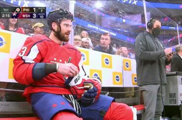 Cam Atkinson Leaves Game After Hit From Tom Wilson