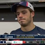 Cole Sillinger says there's no excuses