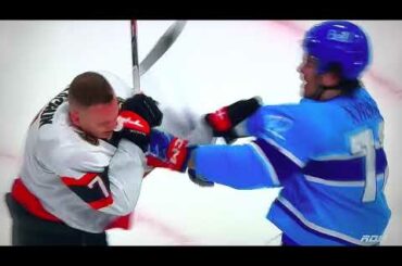 Brady Tkachuk doesn't want to drop the gloves with Arber Xhekaj