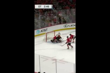 Frank Vatrano's SLICK OT Winner vs Chicago #shorts