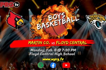 Martin Co. (19-5) vs. Floyd Central (16-7) - Boys High School Basketball on WPRGtv (2.6.23)