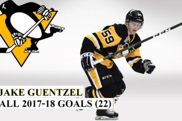 Jake Guentzel (#59) All 22 Goals of the 2017-18 NHL Season