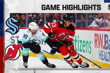 Kraken @ Devils 2/9 | NHL Highlights 2023