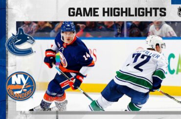 Canucks @ Islanders 2/9 | NHL Highlights 2023