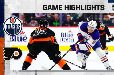 Oilers @ Flyers 2/9 | NHL Highlights 2023