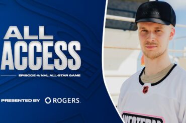 Elias Pettersson at the 2023 NHL All-Star Game - All Access
