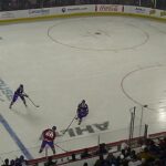 Luke Evangelista of Central Division scores vs. North Division in 2023 AHL All-Star Challenge 2/6/23