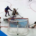 Henrik Lundqvist Reaches Back To Deny Chris Wagner With Stick Blade
