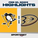 NHL Highlights | Penguins vs. Ducks - February 10, 2023