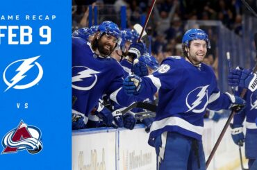 RECAP: Avalanche @ Lightning 2/9/23 | Statement.