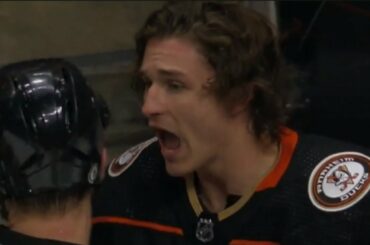 Trevor Zegras Infuriates Troy Stecher During Scrum, Receives Misconduct Penalty #Request