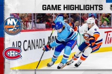 Islanders @ Canadiens 2/11 | NHL Highlights 2023