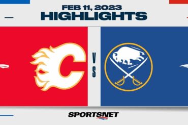 NHL Highlights | Flames vs. Sabres - February 11, 2023
