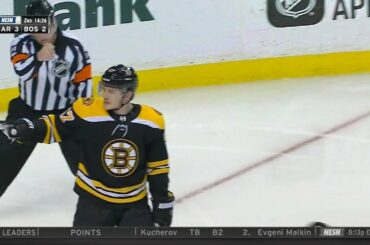 Tommy Wingels first Bruins goal, assist 2/27/18
