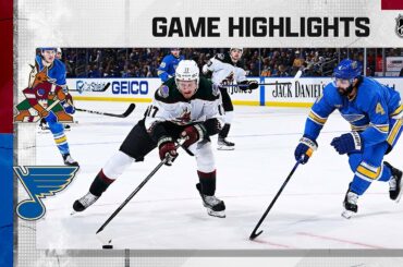 Coyotes @ Blues 2/11 | NHL Highlights 2023