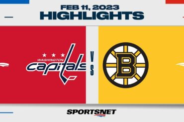 NHL Highlights | Capitals vs. Bruins - February 11, 2023