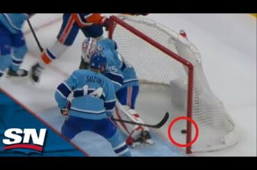 Bo Horvat Pots A Strange Goal vs. Canadiens To Score In Three Straight With Islanders