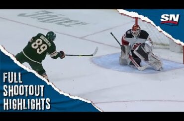 New Jersey Devils at Minnesota Wild | FULL Shootout Highlights - February 11, 2023