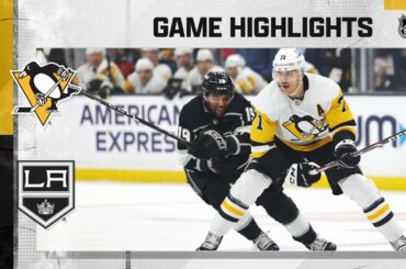 Penguins @ Kings 2/11 | NHL Highlights 2023