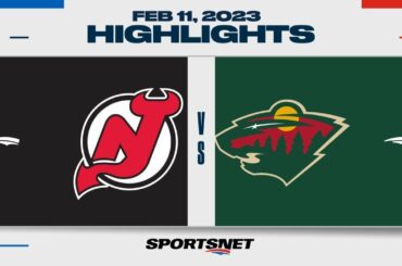 NHL Highlights | Devils vs. Wild - February 11, 2023