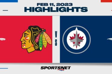NHL Highlights | Blackhawks vs. Jets - February 11, 2023