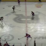Nolan Foote of the Utica Comets scores vs. the Laval Rocket 2/11/23