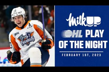 OHL Play of the Night Presented by MilkUP: Kressler with a Goal of the Year Candidate!