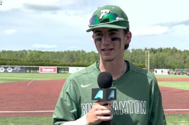 #AEBASE Postgame | Jake Evans and Binghamton Advance to Championship
