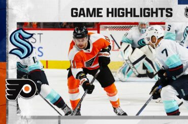 Kraken @ Flyers 2/12 | NHL Highlights 2023