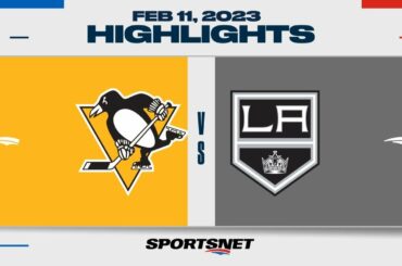 NHL Highlights | Penguins vs. Kings - February 11, 2023