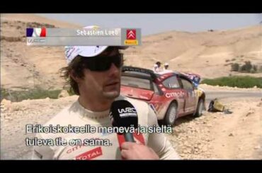 Conrad Rautenbach & Sebastien Loeb - Jordan 2008 - Aftermath