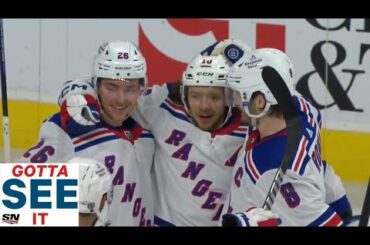 GOTTA SEE IT: Artemi Panarin Completes Four-Goal Game With Snipe Past Hurricanes' Andersen