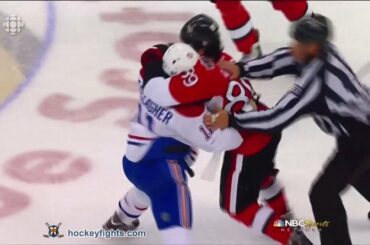 Brendan Gallagher vs Cory Conacher May 5, 2013