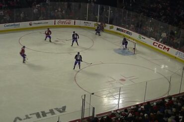 Riley Barber of Central Division scores vs. North Division in 2023 AHL All-Star Challenge 2/6/23