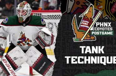 Nick Bjugstad's late goal earns Arizona Coyotes an extra point in tank battle to Chicago Blackhawks