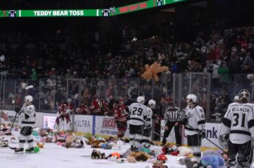 Teddy Bear Toss presented by The Accident Network Law Group - December 17, 2022