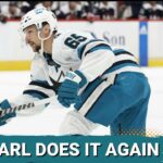 Erik Karlsson's Three Point Game Powers San Jose Sharks In 4-1 Win Over Washington Capitals